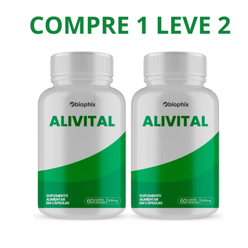 Alivital 60 Capsulas - Para Saúde Respiratória + Frete Grátis