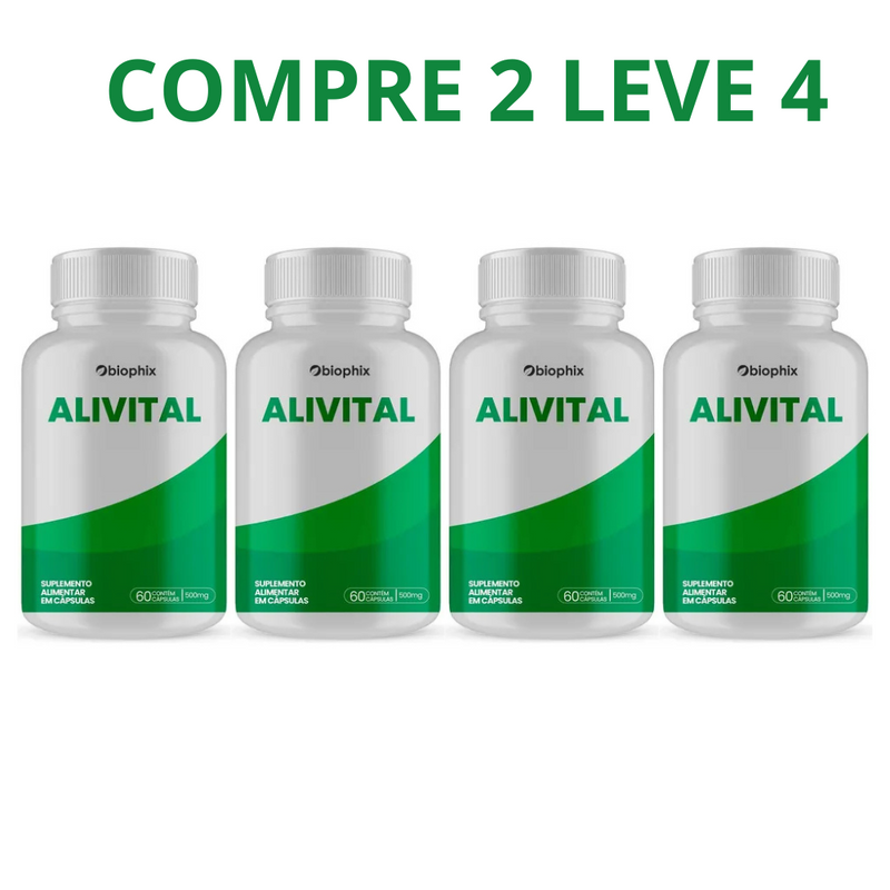 Alivital 60 Capsulas - Para Saúde Respiratória + Frete Grátis