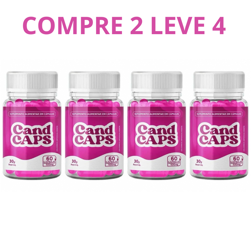 Cand Caps - Aliado Natural Contra Candidíase + Frete Grátis