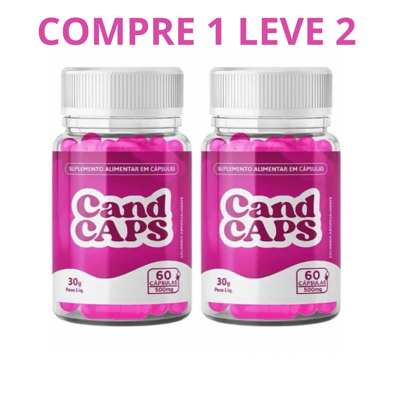 Cand Caps - Aliado Natural Contra Candidíase + Frete Grátis