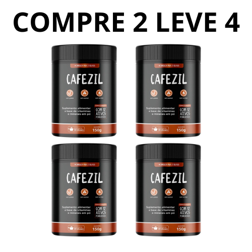 Cafezil Oficial - Compre 1 Leve 2 + Frete Grátis