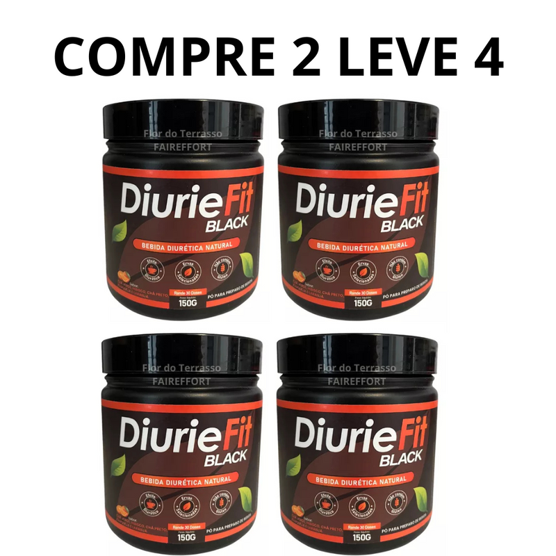 Diuriefit Black 150G - Compre 1 Leve 2 + Frete Grátis