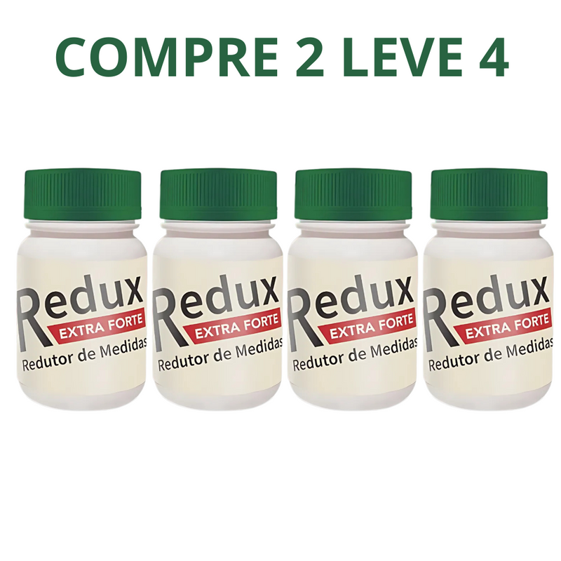 Redux Extra Forte - Redutor De Medidas - Emagreça De Forma Saudavel + Frete Grátis