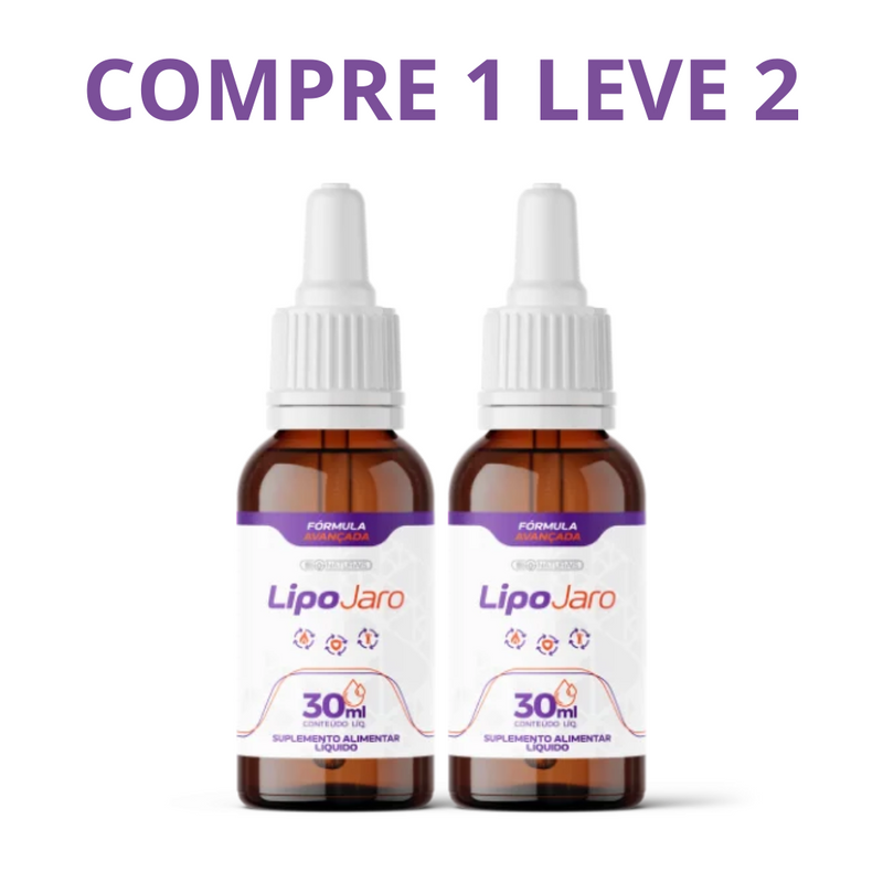 Lipojaro - Perda De Peso Saudável + Frete Grátis