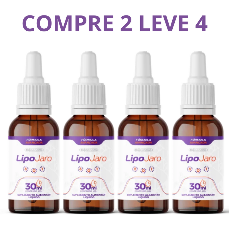 Lipojaro - Perda De Peso Saudável + Frete Grátis