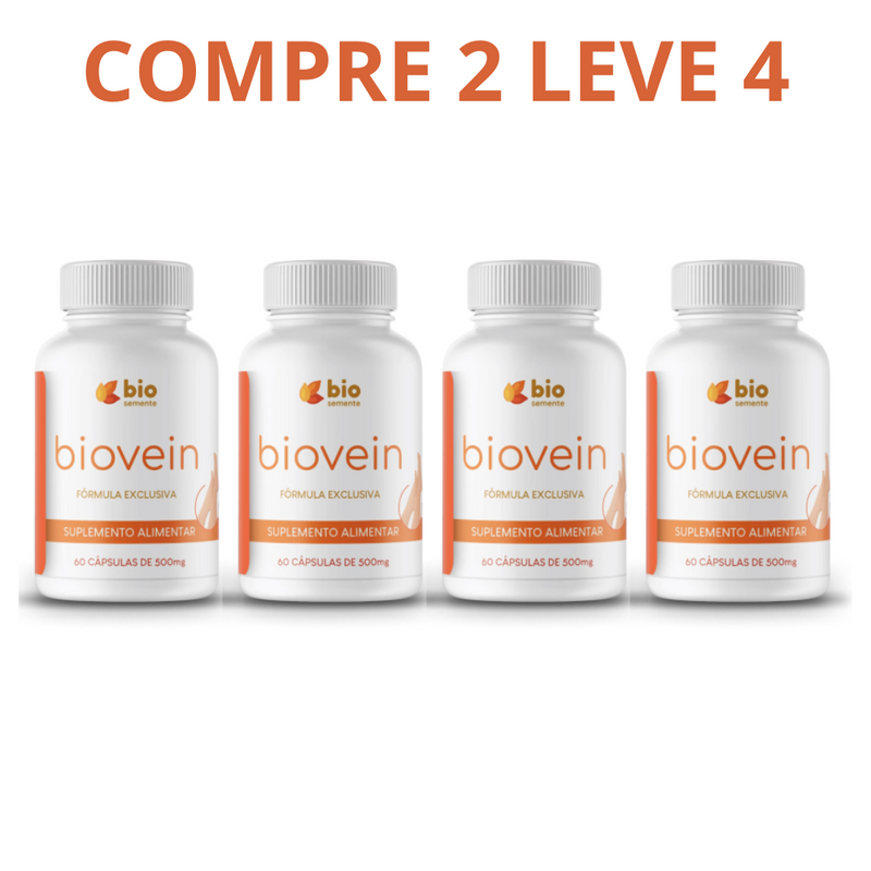 BioVein - Aliado No Combate As Varizes - Compre 1 Leve 2 + Frete Grátis