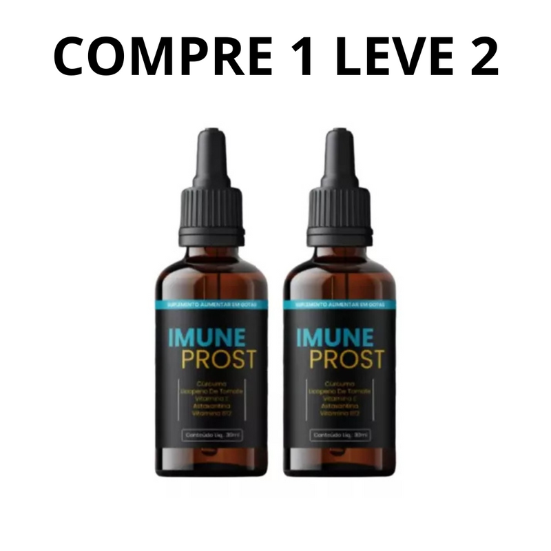 Imune Prost - Solução Natural Para Próstata - Promoção Exclusiva + Frete Grátis
