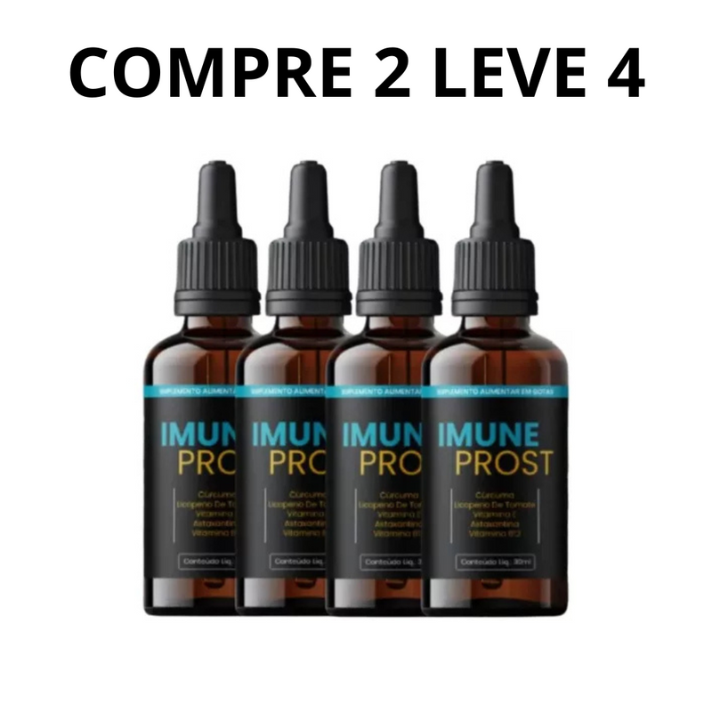 Imune Prost - Solução Natural Para Próstata - Promoção Exclusiva + Frete Grátis