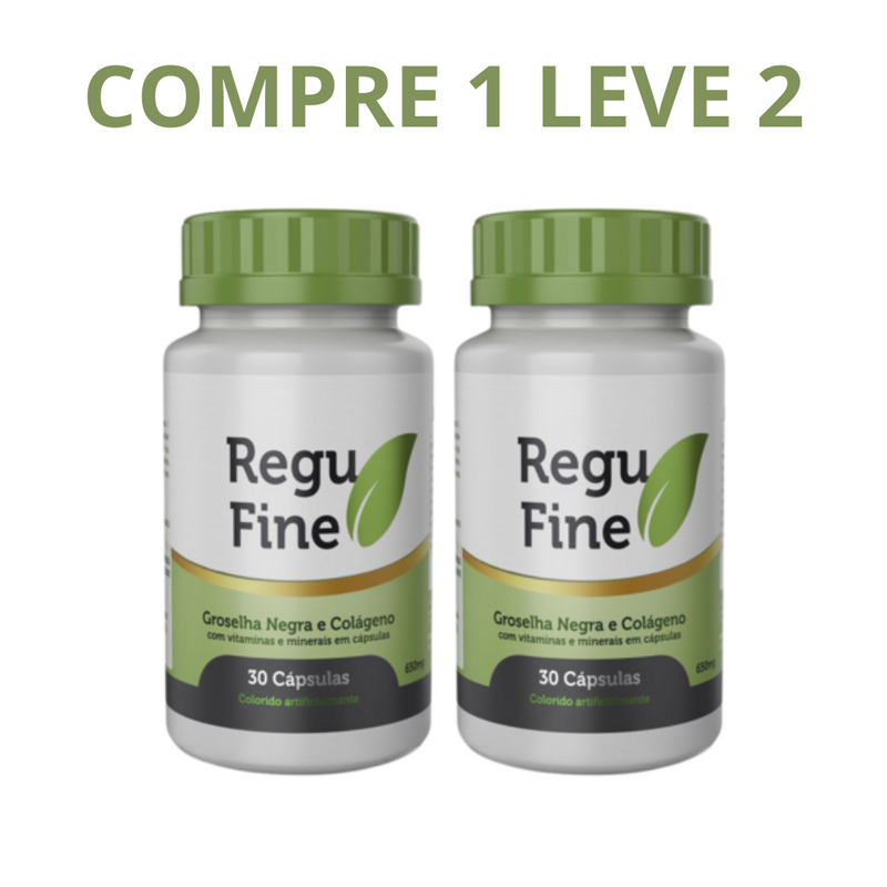 Regu Fine Original 30 Capsulas - Emagrecimento Saudável + Frete Grátis