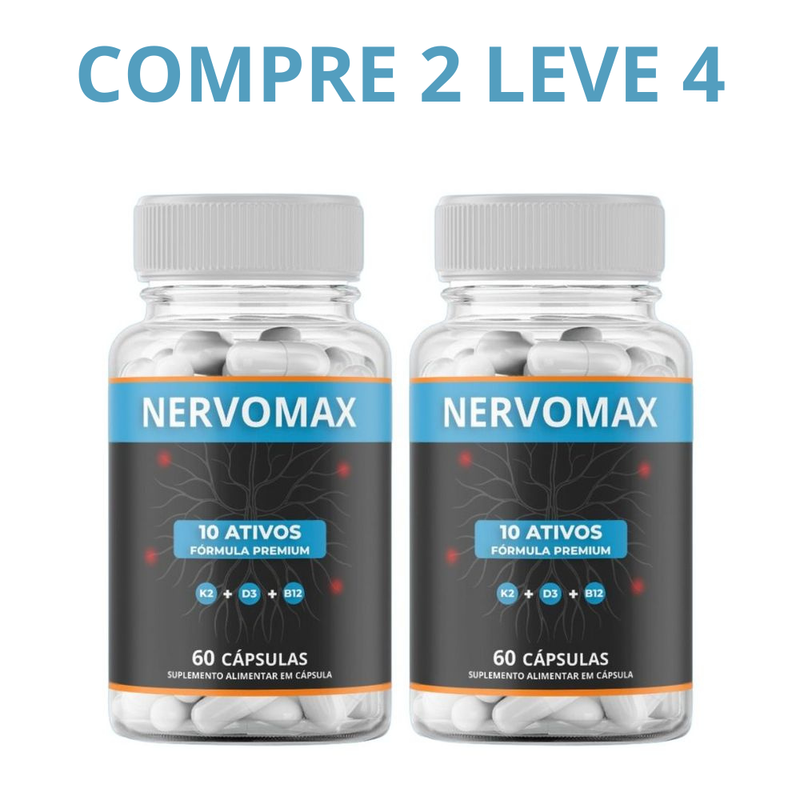 Nervomax 60 Capsulas - Equilibrio e Bem Estar + Frete Grátis