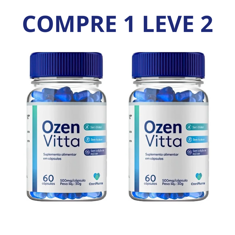 OzenVitta 60 Cápsulas - Aliado Na Perda De Peso + Frete Grátis