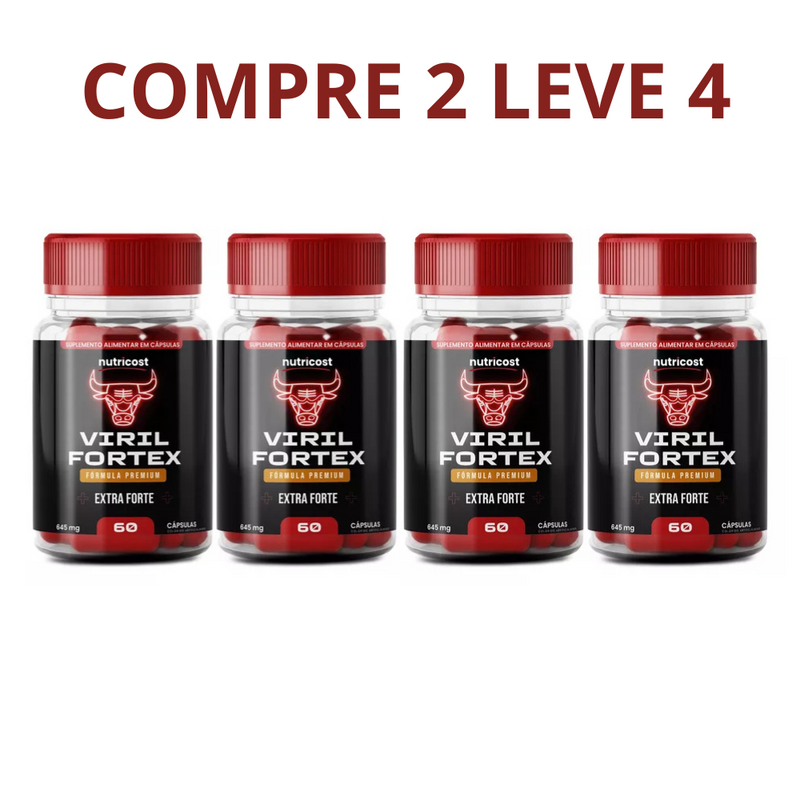 Viril Fortex - Maior Aliado Do Homem - Promoção Exclusiva + Frete Grátis