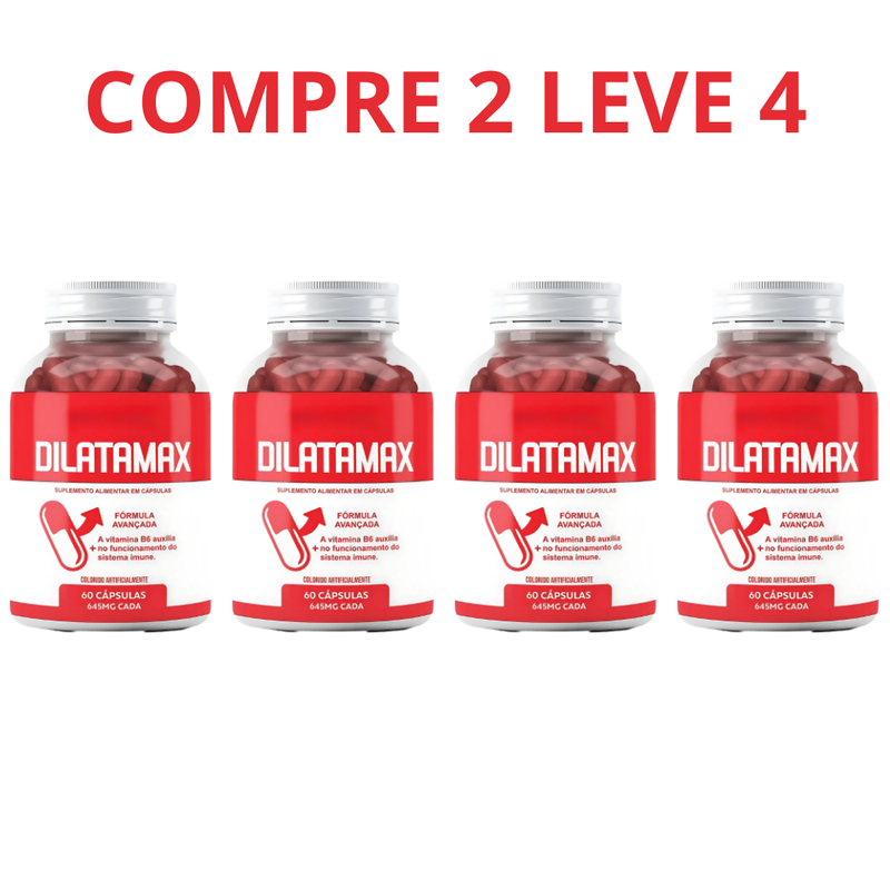 Dilatamax Original 60 Capsulas - Promoção Exclusiva + Frete Grátis