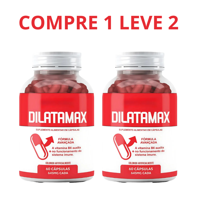 Dilatamax Original 60 Capsulas - Promoção Exclusiva + Frete Grátis