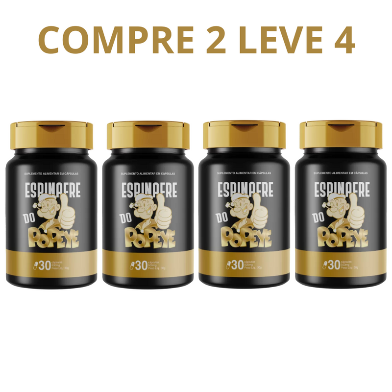 Espinafre Do Popeye - Mais Vigor E Vitalidade - Frete Grátis