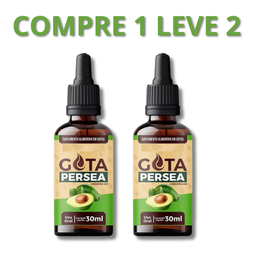 Gota Persea 30ML - Aliado No Combate A Diabetes - Compre 1 Leve 2 + Frete Grátis
