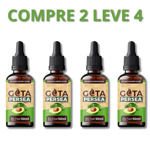 Gota Persea 30ML - Aliado No Combate A Diabetes - Compre 1 Leve 2 + Frete Grátis