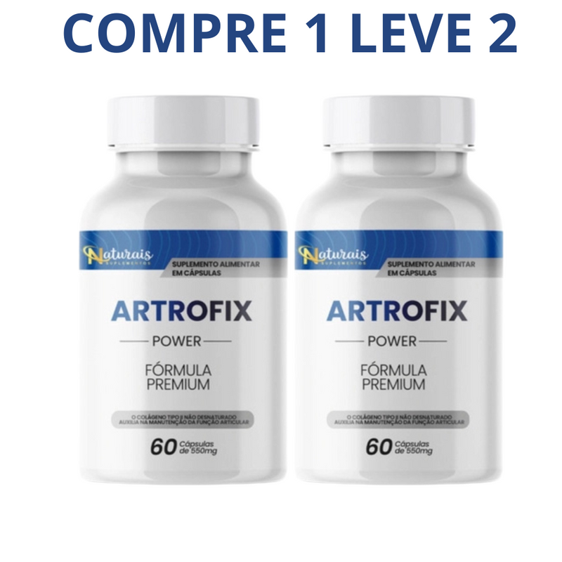 Artrofix 60 Capsulas - Compre 1 Leve 2 + Frete Grátis