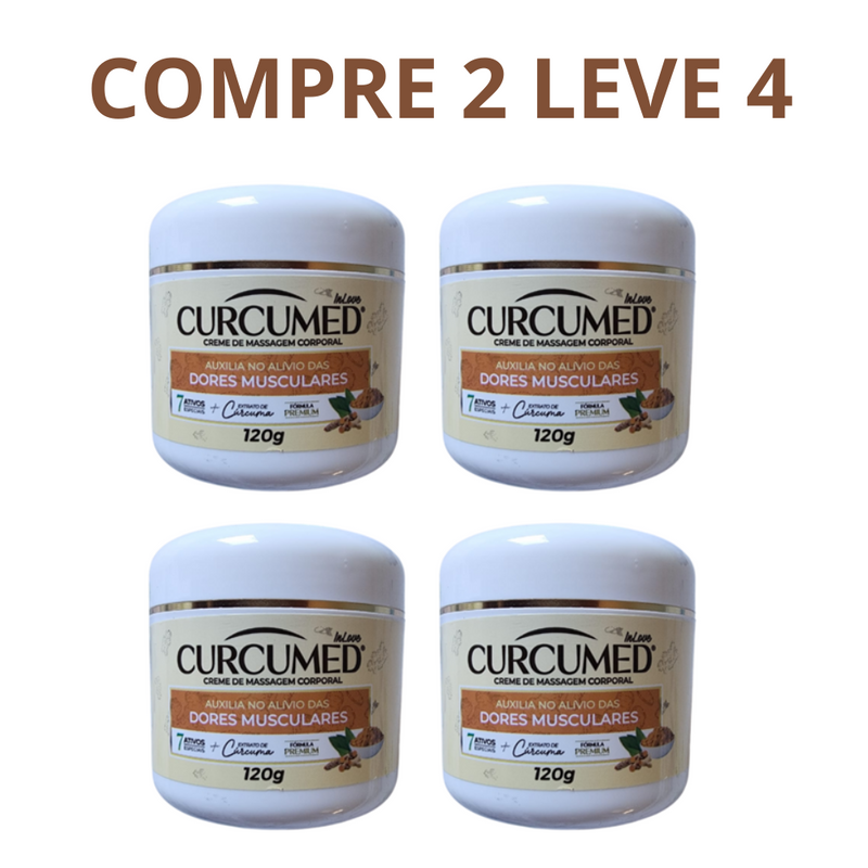 Curcumed 120g - Aliado Contra as Dores - Frete Grátis
