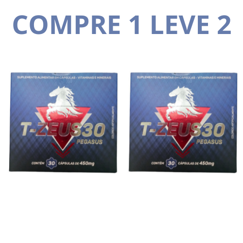T-Zeus30 Original 30 Cápsulas - Compre 1 Leve 2 + Frete Grátis